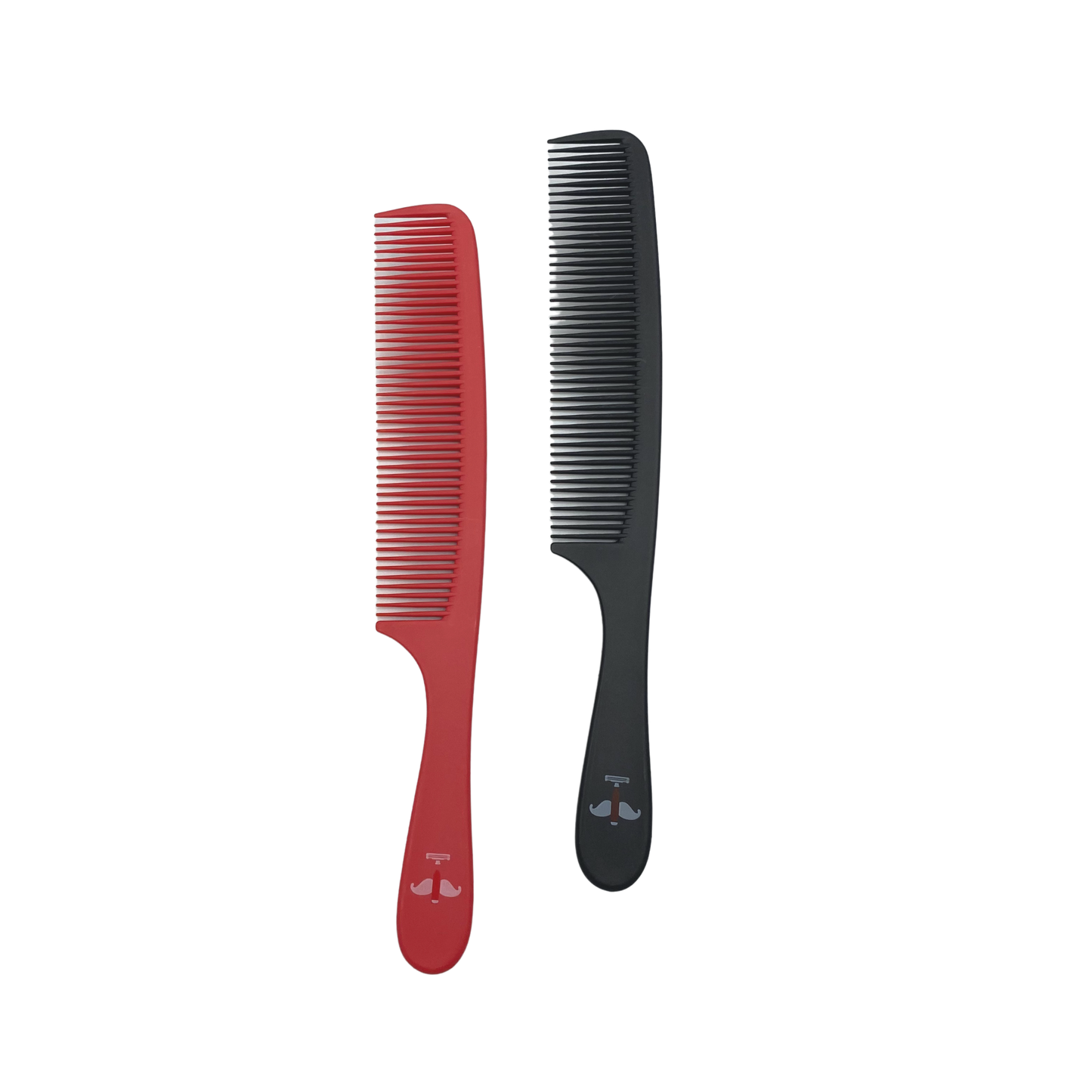 Carbon Mustache Comb