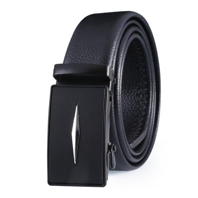 Multiple Sizes Belts Men&#39;s Designer Alloy PU Belt Male Fashion Strap Man Automatic Buckle Belt ceinture homme Man Belt For Jeans