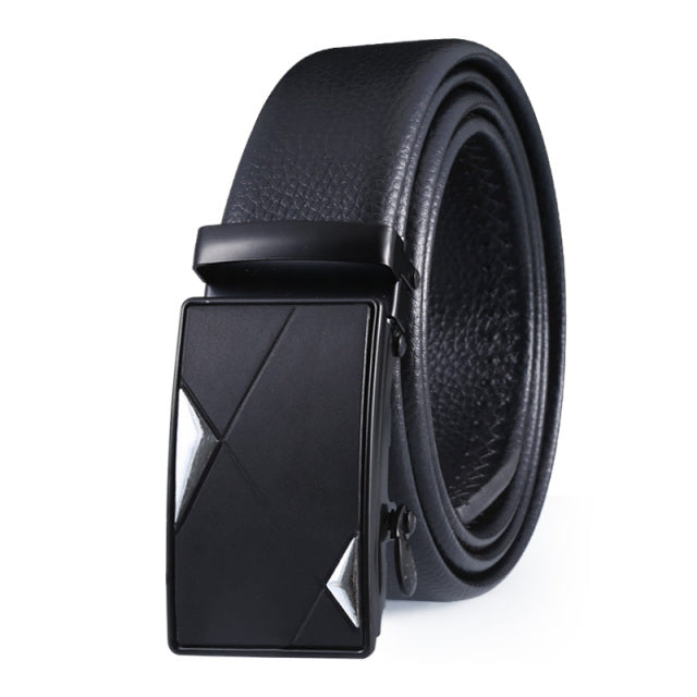 Multiple Sizes Belts Men&#39;s Designer Alloy PU Belt Male Fashion Strap Man Automatic Buckle Belt ceinture homme Man Belt For Jeans