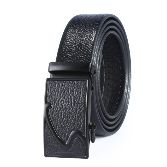 Multiple Sizes Belts Men&#39;s Designer Alloy PU Belt Male Fashion Strap Man Automatic Buckle Belt ceinture homme Man Belt For Jeans