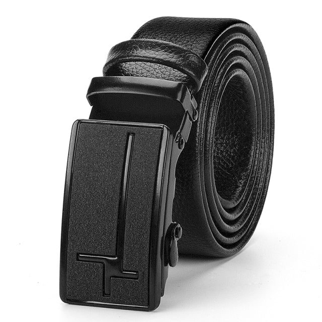 Multiple Sizes Belts Men&#39;s Designer Alloy PU Belt Male Fashion Strap Man Automatic Buckle Belt ceinture homme Man Belt For Jeans