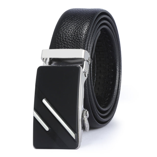 Multiple Sizes Belts Men&#39;s Designer Alloy PU Belt Male Fashion Strap Man Automatic Buckle Belt ceinture homme Man Belt For Jeans