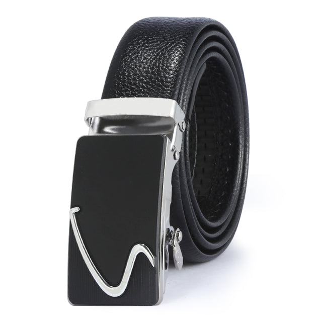 Multiple Sizes Belts Men&#39;s Designer Alloy PU Belt Male Fashion Strap Man Automatic Buckle Belt ceinture homme Man Belt For Jeans