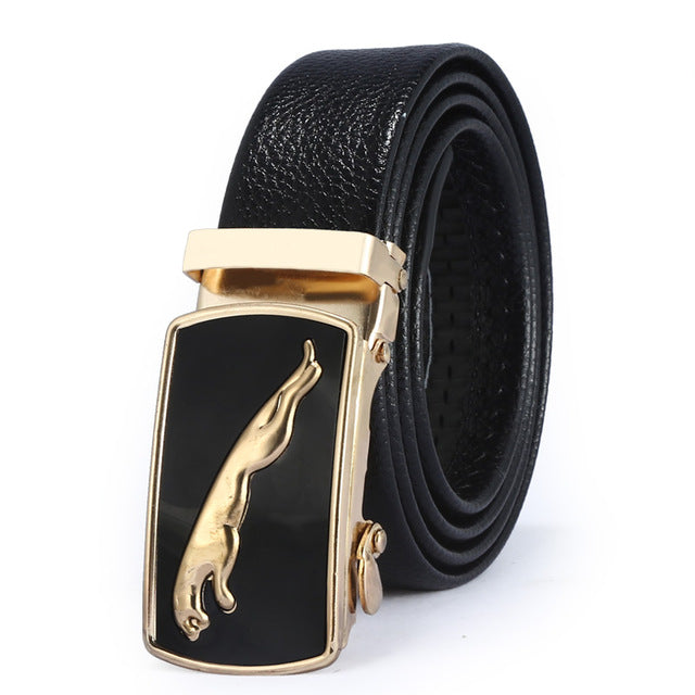 Multiple Sizes Belts Men&#39;s Designer Alloy PU Belt Male Fashion Strap Man Automatic Buckle Belt ceinture homme Man Belt For Jeans