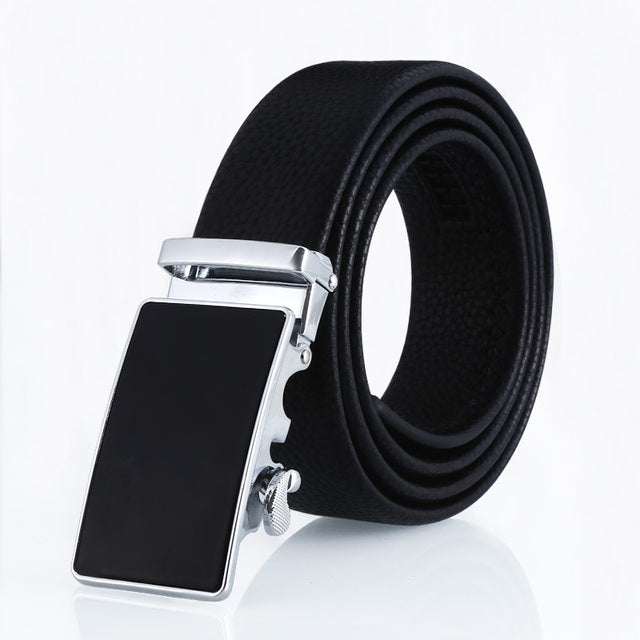 Multiple Sizes Belts Men&#39;s Designer Alloy PU Belt Male Fashion Strap Man Automatic Buckle Belt ceinture homme Man Belt For Jeans