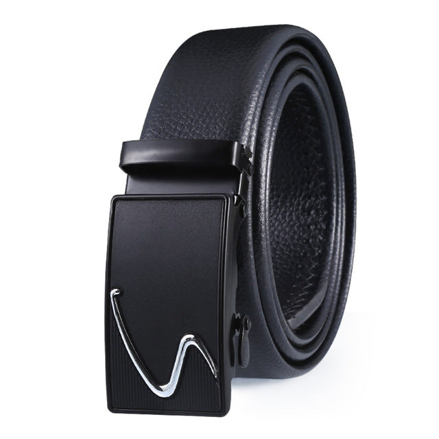 Multiple Sizes Belts Men&#39;s Designer Alloy PU Belt Male Fashion Strap Man Automatic Buckle Belt ceinture homme Man Belt For Jeans