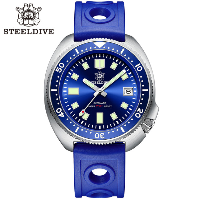 SD1970 Steeldive Brand 44MM Men NH35 Dive Watch with Ceramic Bezel