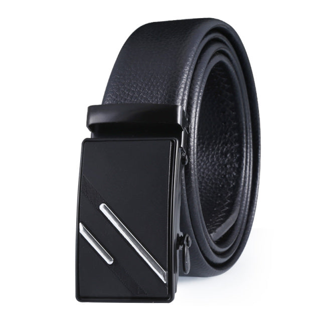 Multiple Sizes Belts Men&#39;s Designer Alloy PU Belt Male Fashion Strap Man Automatic Buckle Belt ceinture homme Man Belt For Jeans