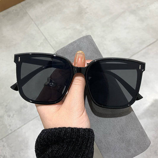 Classis Vintage Square Sunglasses Women Oversized Sunglass Women Men Retro Black Sun Glasses Shades Goggle UV400