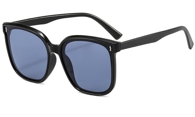 Classis Vintage Square Sunglasses Women Oversized Sunglass Women Men Retro Black Sun Glasses Shades Goggle UV400