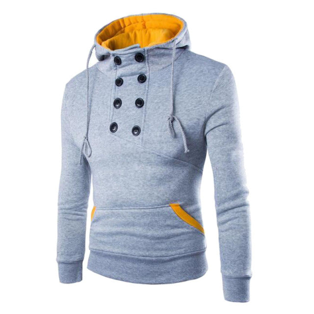 Autumn New Men&#39;s Hoodies Sweatshirts Zipper Hoodie Men Sweatshirt Solid Color Man Hoody Sweatshirts For Male