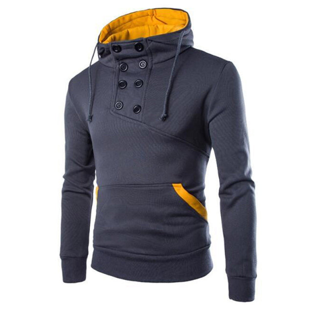 Autumn New Men&#39;s Hoodies Sweatshirts Zipper Hoodie Men Sweatshirt Solid Color Man Hoody Sweatshirts For Male